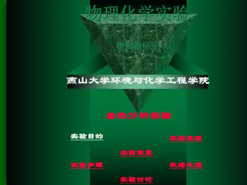 【优】差热分析实验最全PPT