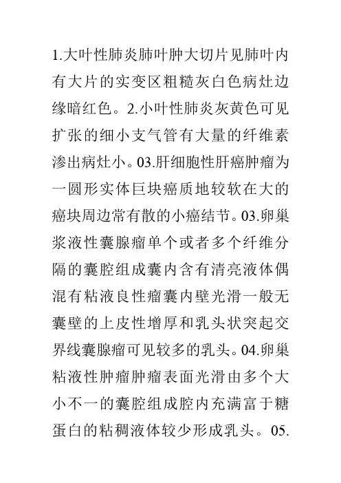 病理切片考试