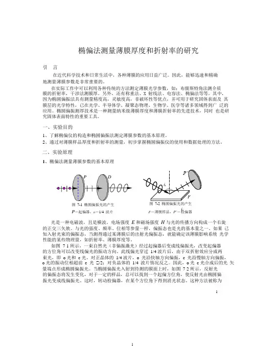 (2020年整理)椭偏测量原理.pptx