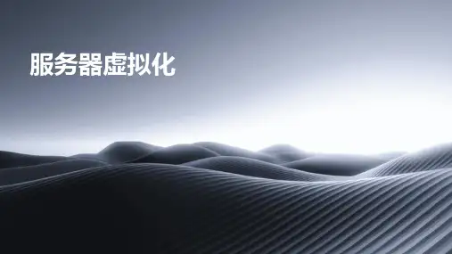 服务器虚拟化