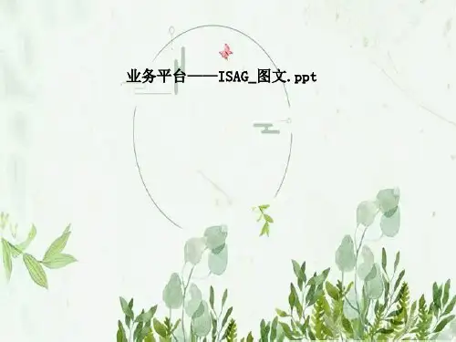 业务平台——ISAG_图文