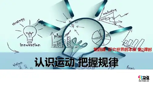 课件4:4.2 认识运动 把握规律
