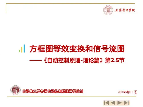方框图等效变换和信号流图——《自动控制原理-理论篇》第2