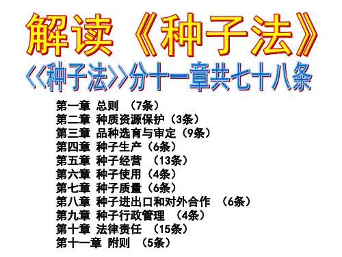 20131222种子培训精品课件
