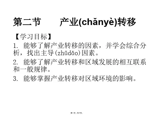 人教版高中地理必修3第五章第二节《产业——以东亚为例》优质课件 (共26张)