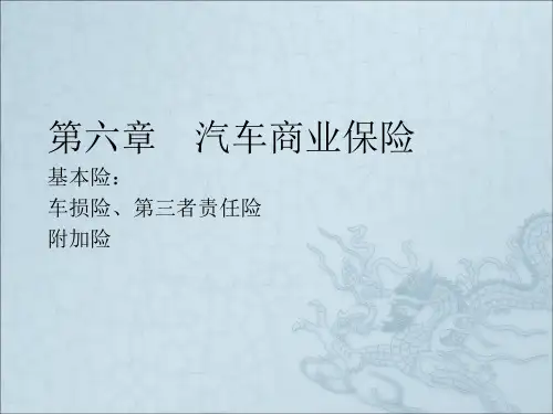 《商业车损险》PPT课件