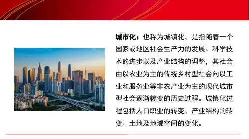 城市化的影响因素