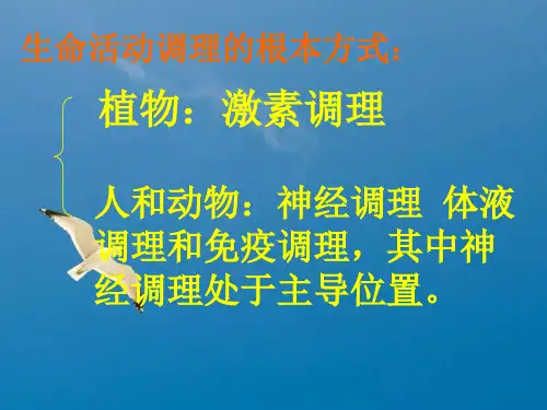 高中生物：植物生长素的发现ppt课件