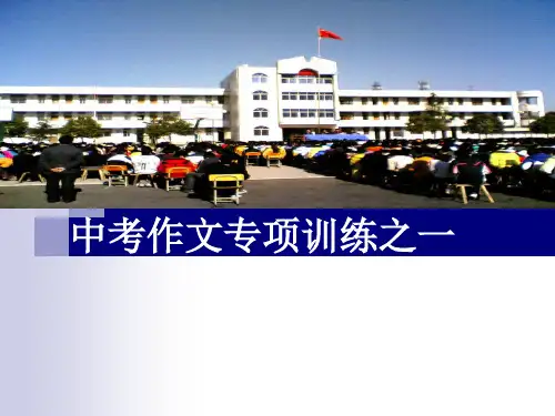 分类中考作文指导
