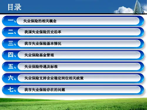 失业保险政策解读