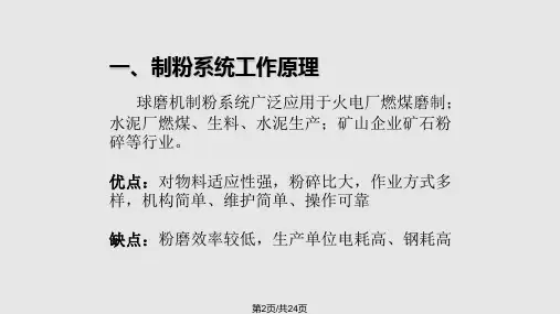 球磨机制粉系统综合节能技术方案月电厂