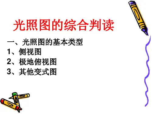 高中地理课件-高一地理(光照图)