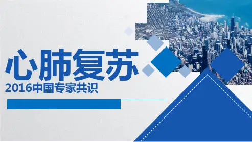 心肺复苏中国专家共识