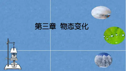 人教版物理八年级上册第三章物态变化复习课件