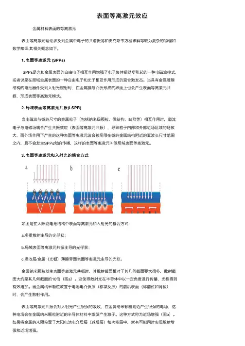 表面等离激元效应