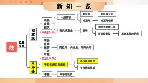 七年级数学下册教学课件《平行线的判定》