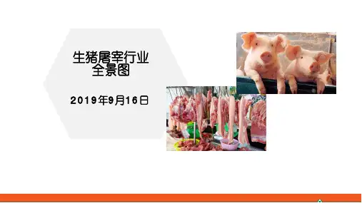 生猪屠宰行业全景图