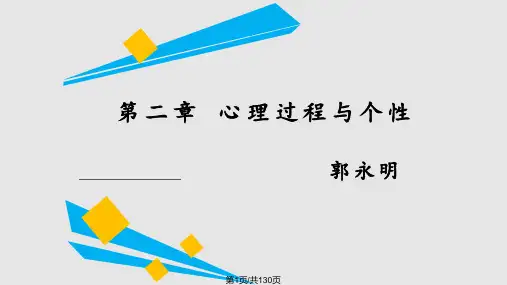 心理过程与个性PPT课件