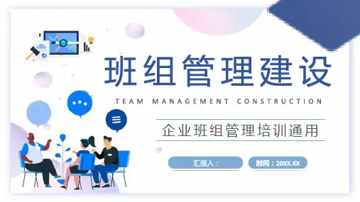 如何管理好班组企业团队管理建设公司员工沟通知识讲解PPT模板课件