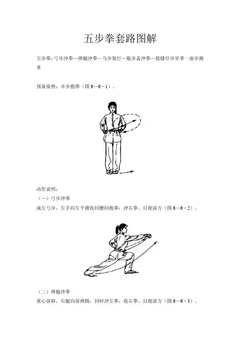 五步拳套路图解