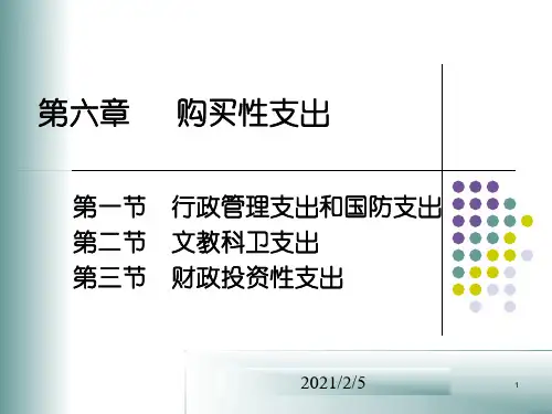 财政学06(1)分析