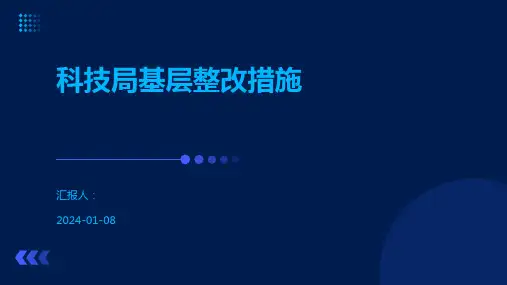 科技局基层整改措施