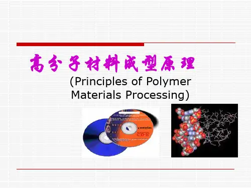 高分子材料加工原理--聚合物流体的流变性  ppt课件