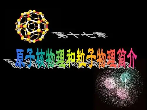 17原子核物理和粒子物理简介