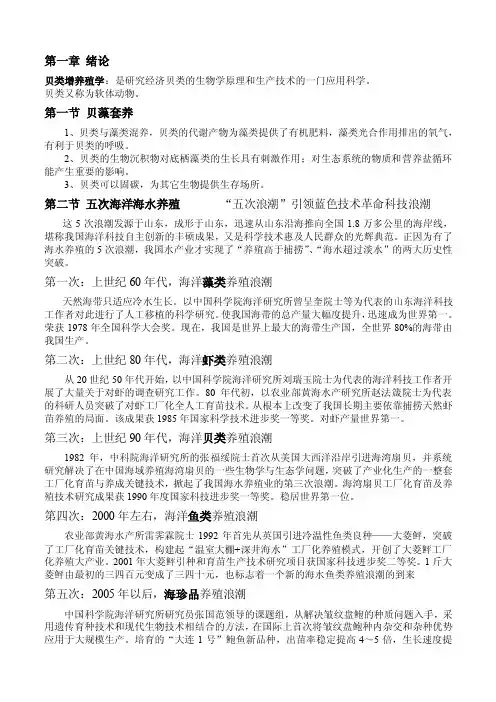 贝类增养殖——精选推荐