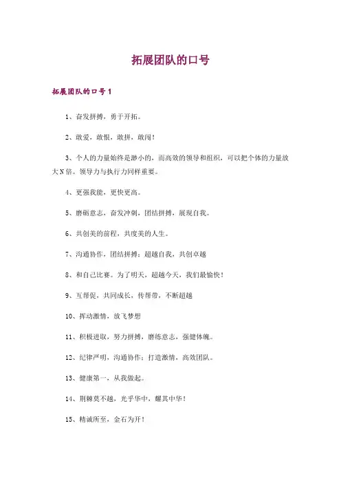 拓展团队的口号_1