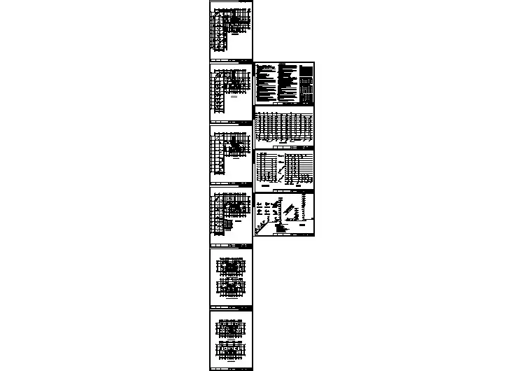 高层市政水管给排水施工cad设计图