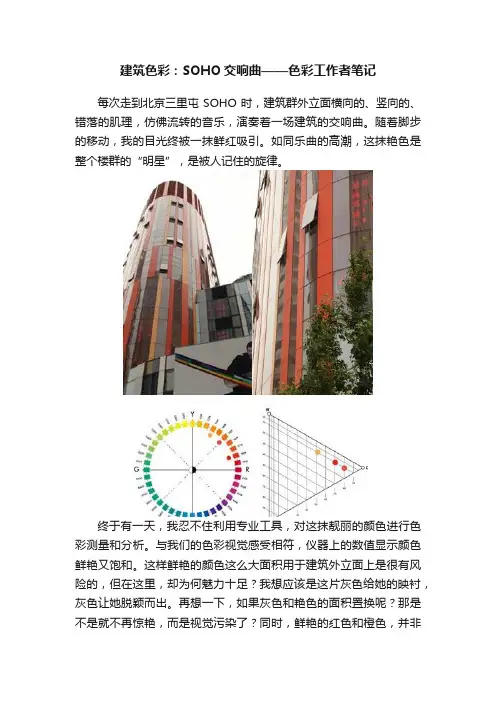 建筑色彩：SOHO交响曲——色彩工作者笔记