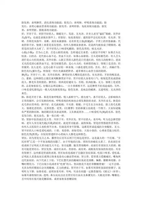 中医望闻问切