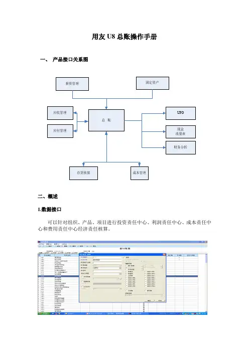 用友-U8总账操作手册