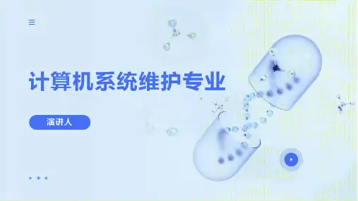 计算机系统维护专业