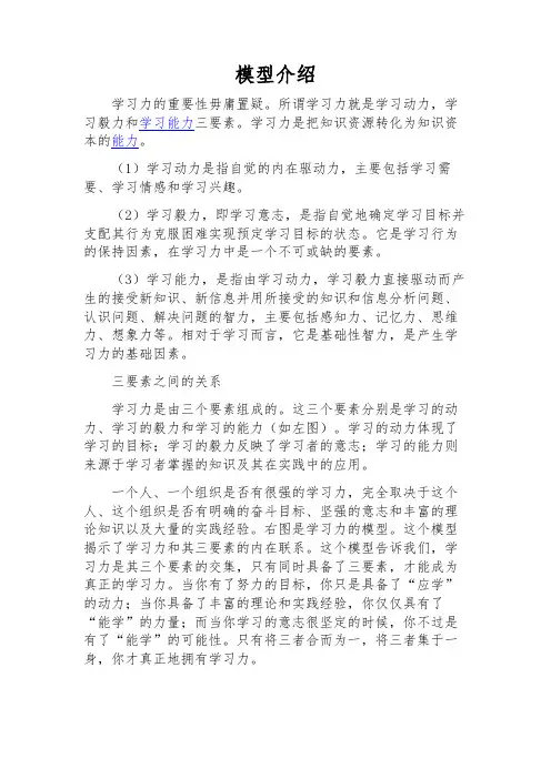 学习力模型