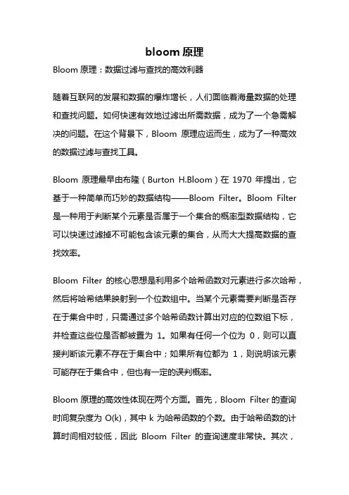 bloom原理