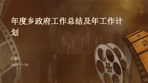 年度乡政府工作总结及年工作计划