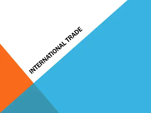 International Trade