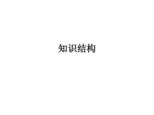 历史必修三第五单元近代中国的思想解放潮流知识结构