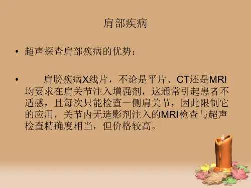 肩部疾病超声诊断PPT课件