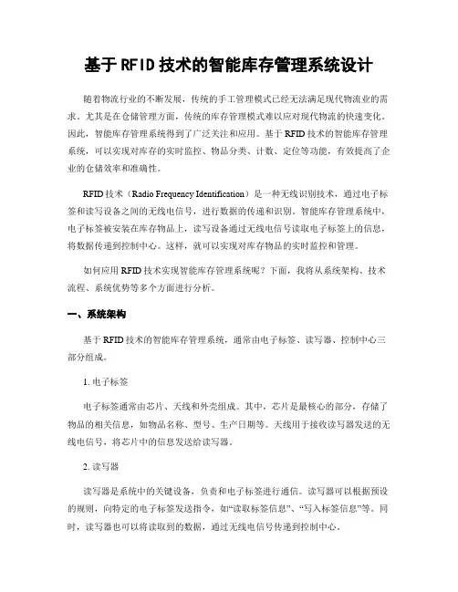 基于RFID技术的智能库存管理系统设计