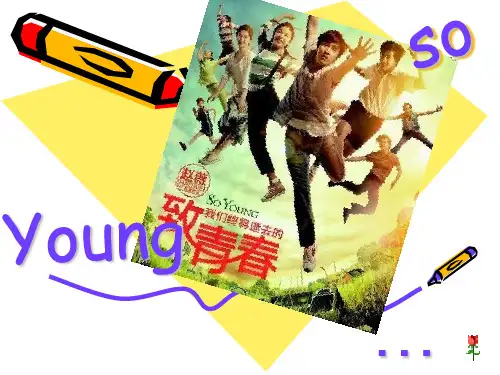 《致青春》电影观后感 英文PPT