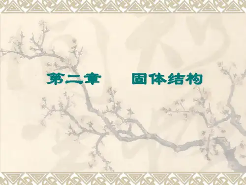 上海交通大学   材料科学基础ppt ch2-1