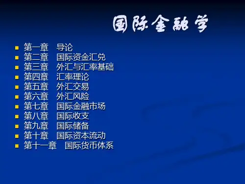 国际金融学(上)1