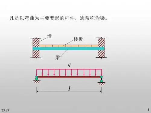 材料力学cl05弯曲内力
