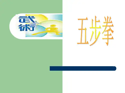 五步拳的简单介绍
