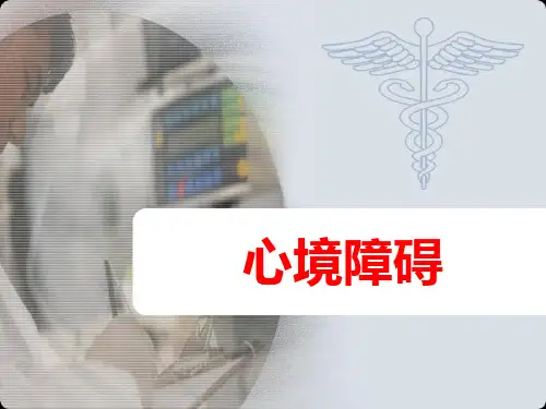 心境障碍课件