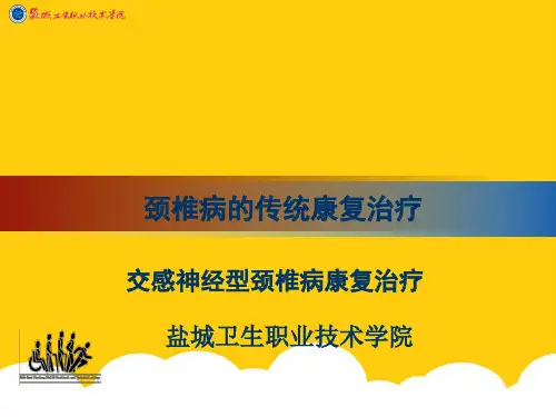 交感神经型颈椎病的治疗实用PPT文档