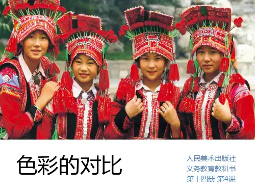 美术《色彩的对比》 ppt课件